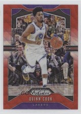 2019-20 Panini Prizm Ruby Wave Prizm Quinn Cook #105 4t6