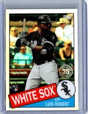 2020 Topps Chrome #85TC-17 Luis Robert 1985 Topps Baseball