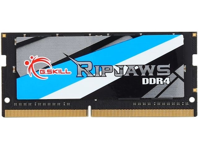 G.Skill Ripjaws F4-2400C16S-8GRS 8 GB 1 x 8 GB DDR4 2400 MHz 260-pin SO-DIMM ECC