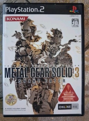Metal Gear Solid 3: Snake Eater (NTSC-J) CIB - PlayStation 2 *SEE DESC*