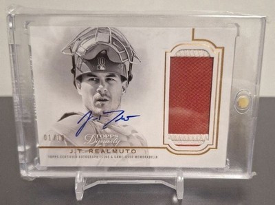 2020 Topps Dynasty J.T. Realmuto Auto-Patch 01/10 #JTR2