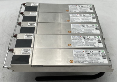 LOT OF 5 Supermicro PWS-920P-SQ 920W 80PLUS Platinum Switching Power Supply