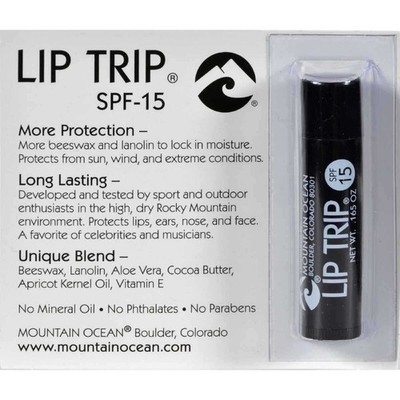 Natural Lip Balm - 0.165 oz, Moisturizing Formula, Case of 12 Sticks