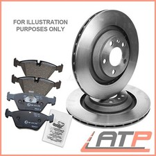 BRAKE DISCS VENTILATED VENTED Ø280 + PADS FRONT FITS FOR KIA RIO MK 3 2011-