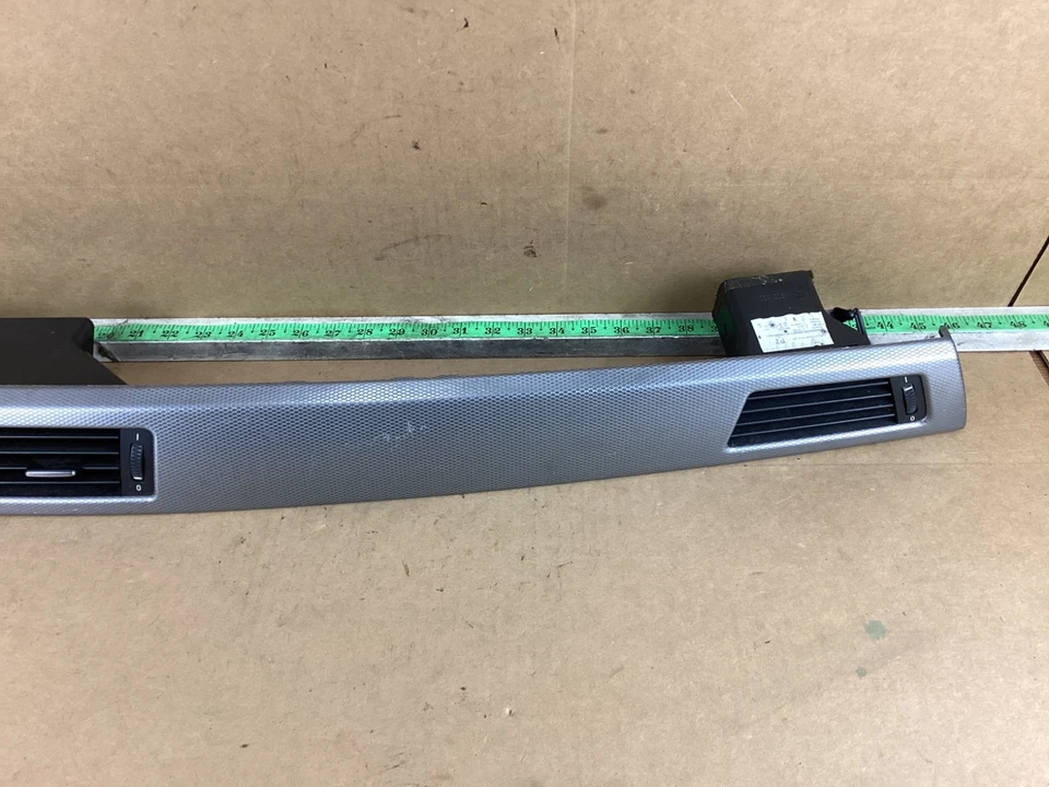 BMW 328I XDRIVE 2007-2013 panel de instrumentos moldura con botón de arranque y ventilación de aire OEM Foto 3 de 4