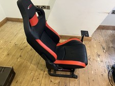 GT Omega RS6 ART Racing Simulator Cockpit + Seat – Full Sim Rig Setup