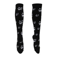 Cycling Socks Size M High Cycling Socks White Black
