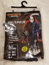 Spooktacular Creations Child Halloween Costume Skeleton Reaper Grim Small NEW