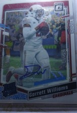 2023 Panini Optic - Rated Rookie Garrett Williams #203 Autographs /199 (AU, RC)