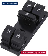 Driver Side Power Master Window Switch, Compatible with 2005-2014 VW Jetta/Golf/