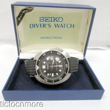 VINTAGE SEIKO SCUBA 6105B DIVERS WATCH MENS CAPTAIN WILLARD 44mm & ORIGINAL BOX
