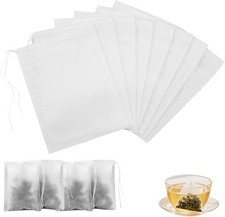 300 Pcs Tea Filters for Loose Tea, Tea Disposable Bags for Tea Lovers 0.03 per strip