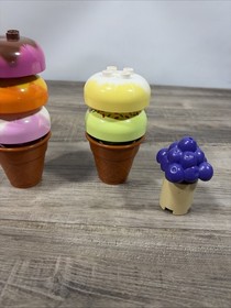 Lego Duplo 10574 Creative Ice Cream Parts Dessert Popsicle Treats