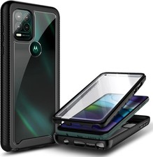 FOR Moto G Stylus 5G Case with Built-in Screen Protector Military Grade Rugged