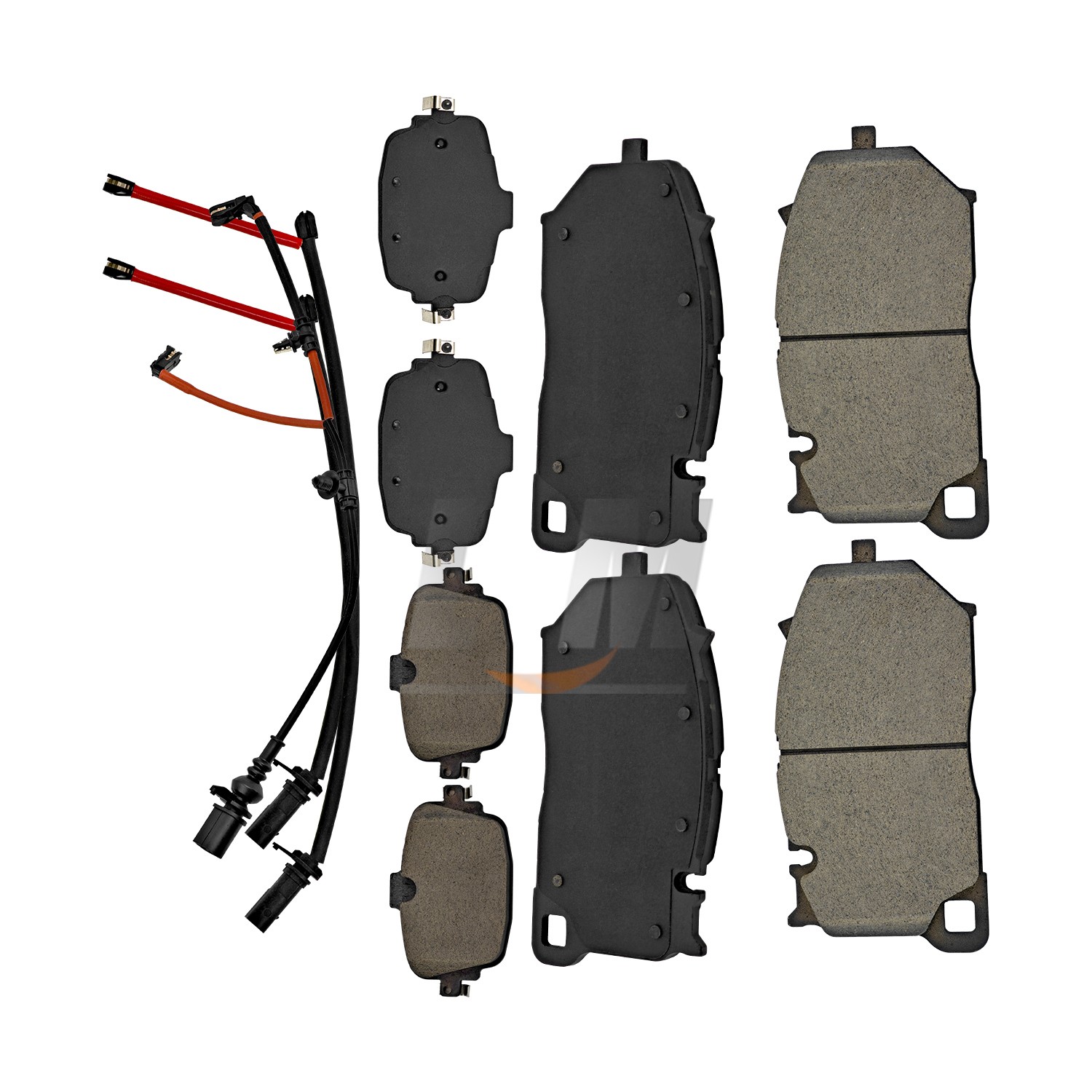For Lamborghini Urus Bentley Bentayga Front Rear Brake Pads Set 4M0698151AR New