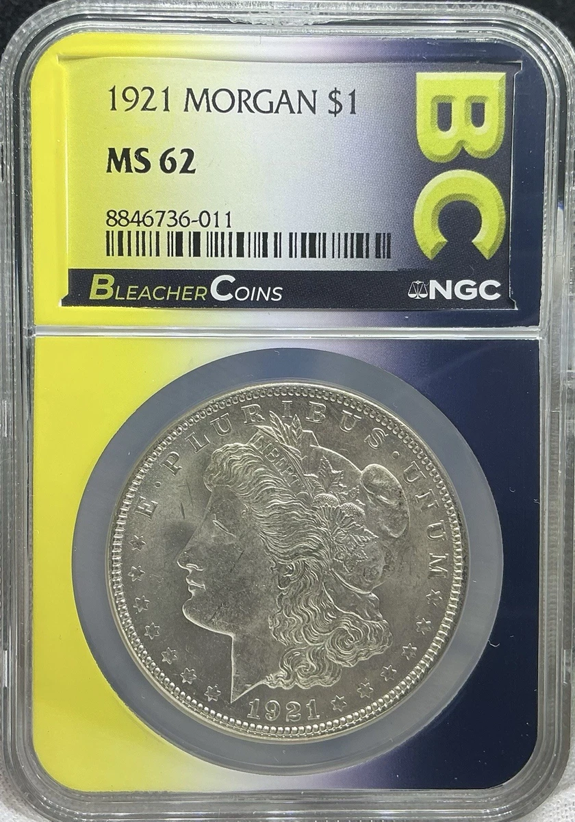 MS 62 Graded 1921 Year Morgan US Dollars (1878-1921) for sale | eBay