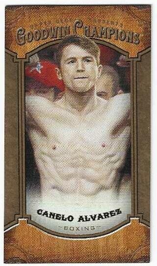 2014 Upper Deck Goodwin Champions Mini #13 Canelo Alvarez