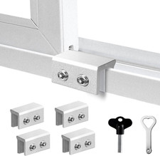 Window Locks for up and down Windows 4 Pack Window Stopper Sliding Window Lock f