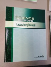 Science Matter and Energy Lab Manual first ed
