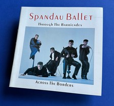 Spandau Ballet Through The Barricaded Tour Programme 1986 Plus Merch Forms Inset