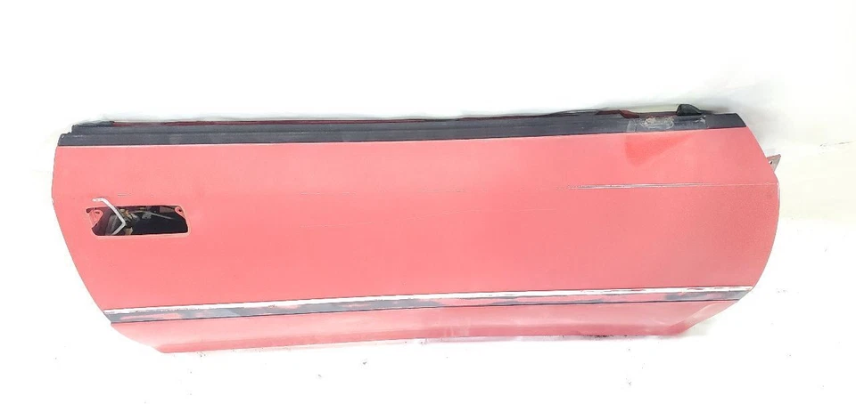 1988 1989 Toyota Celica All Trac OEM Front Right Bare Door Shell Red  - Image 3 of 4