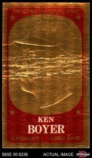 1965 Topps Embossed #47  Ken Boyer  Cardinals 1.5 - FAIR