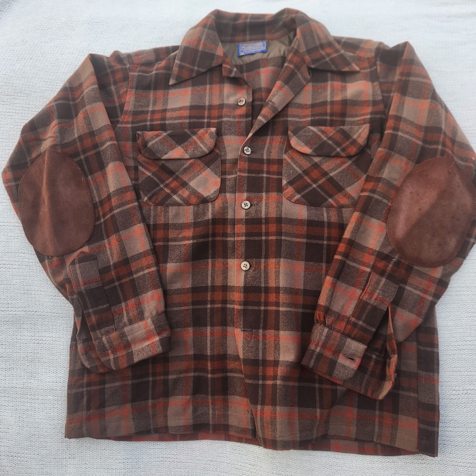 Authentic  Board Shirt W/Loop PENDLETON Wool Size… - image 1