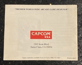 Disney&rsquo;s Chip N Dale Rescue Rangers Instruction Manual Booklet for Nintendo NES