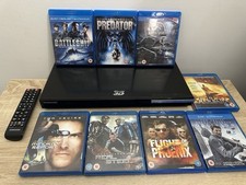 Samsung BD-C5900 3D Blu-ray Player & Blu ray Bundle, Tested Working, Remote*