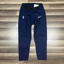 Nike NBA Russell Westbrook PE Navy Compression Pants CUSTOM SIZE AH9323-010 NWOT