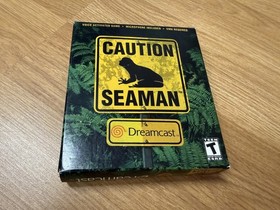 Seaman Sega Dreamcast w/ Microphone &ndash; Complete/CIB, Big Box Version &ndash; Tested