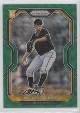 2021 Panini Prizm Tier II Green Wave Prizm Miguel Yajure #165 0h5f