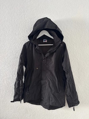 Gore Tex Russel Jacke Outdoor Wind und Wetter S schwarz Regenjacke d60