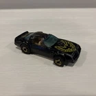 Vintage 1977 Hot Wheels Redline-Era Hot Bird Pontiac Firebird Trans AM Black