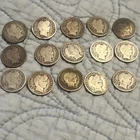 Barber Dimes P mint 1906-1916 90% Silver chosen from lot