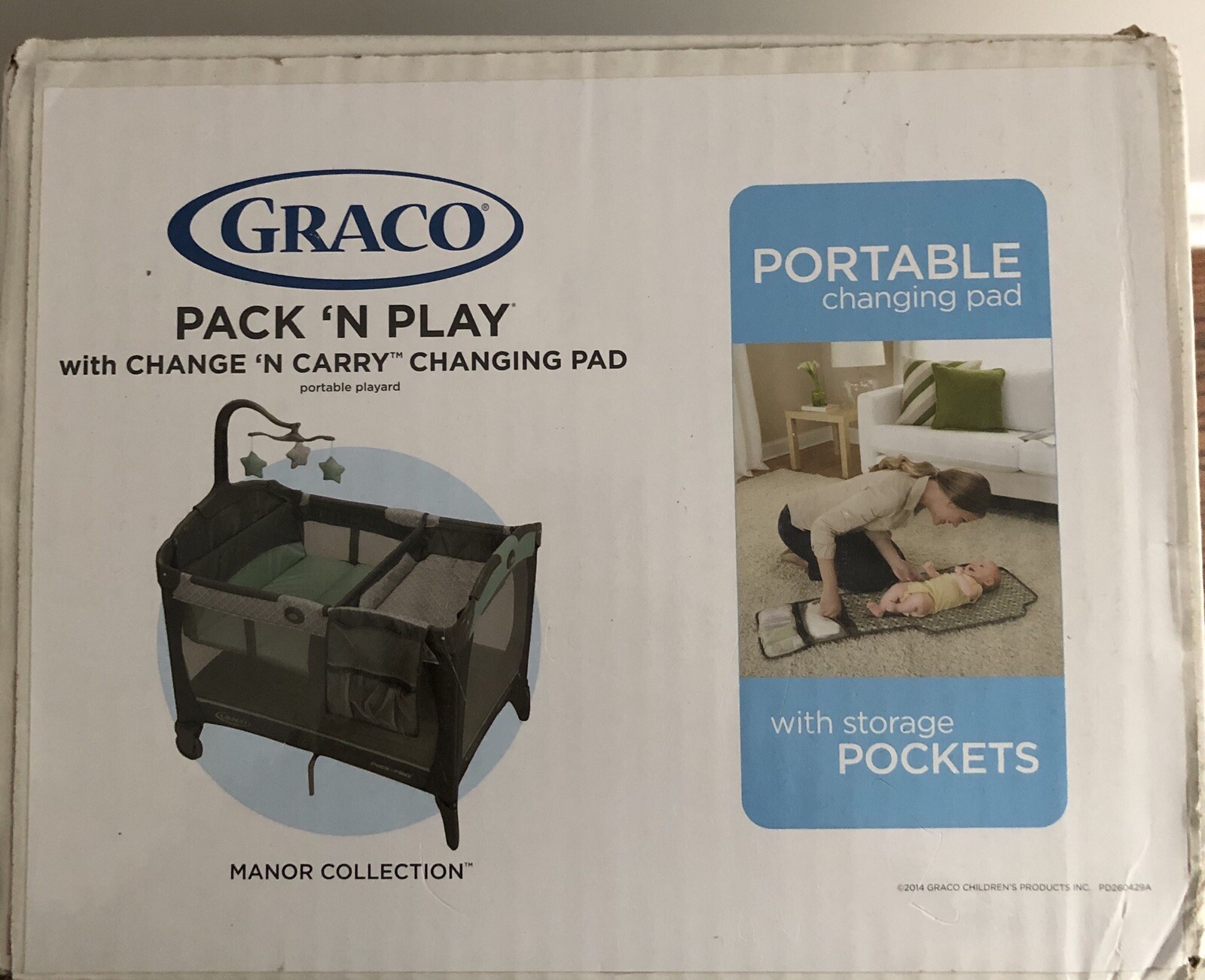 graco pack n play change n carry manor