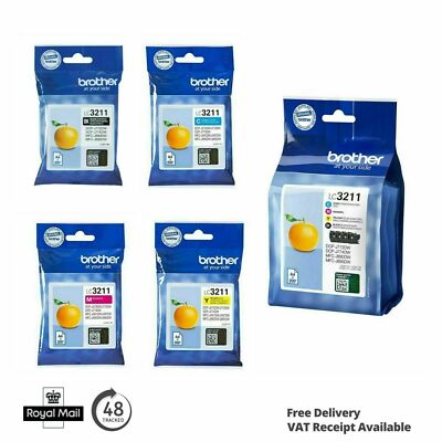 Brother LC3211 Tintenpatronen Original CMYK / Multipack für MFC-J491DW J774DW Posten