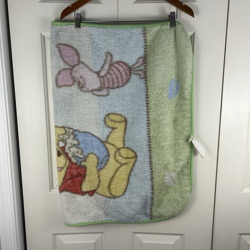 Disney Baby Winnie the Pooh Baby Blanket Throw Crown Crafts Piglet Honey Pot Bee - Picture 8 of 8