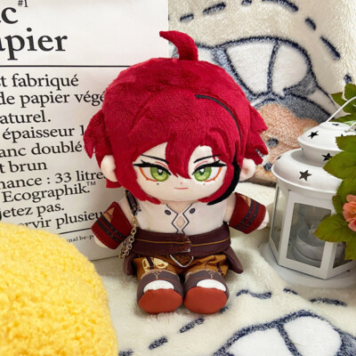 Anime Genshin Impact Shikanoin Heizou Plush Doll Change Clothes Stuffed Toy Gift