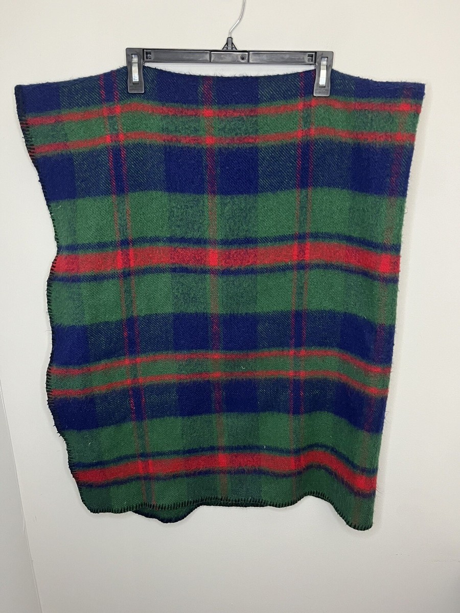 San Marcos Cobertor Blanket Throw Made In Mexico 45 X 66 Acrylic