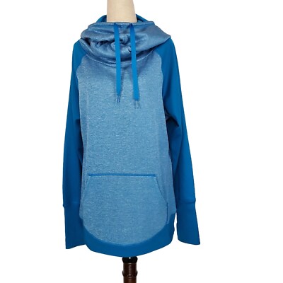 Womens Hoodies Cowl Neck Hoodie With Thumb Holes Thumb Hole Hoodie