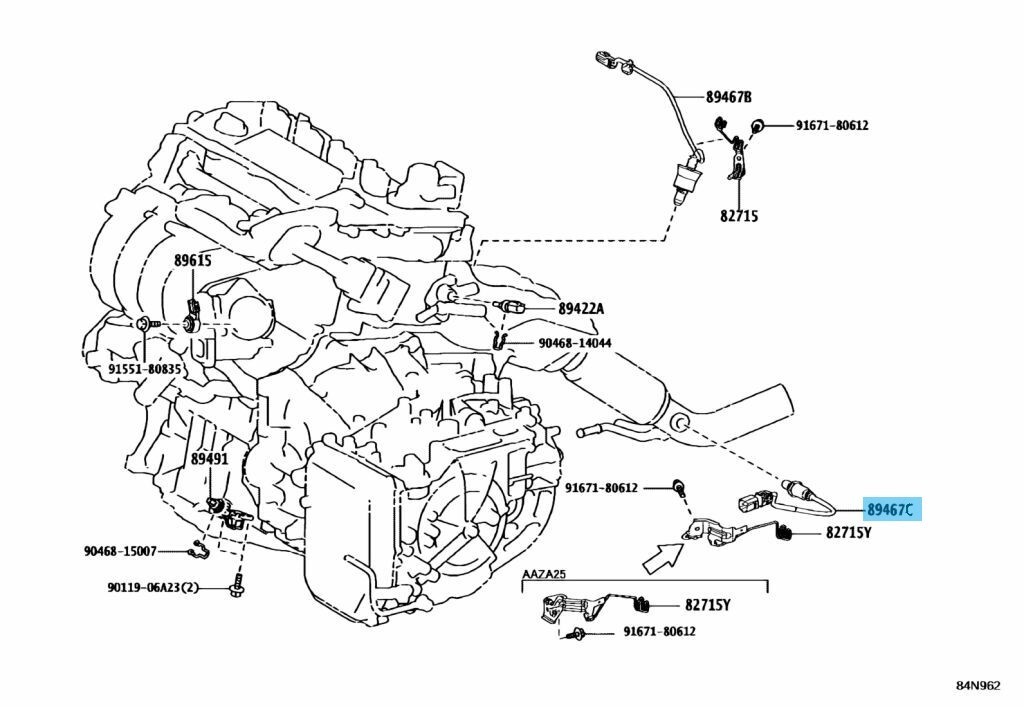 sazae　0527 1S7Z-6A892-AAA 1S7Z6A892AAA Genuine Ford Part