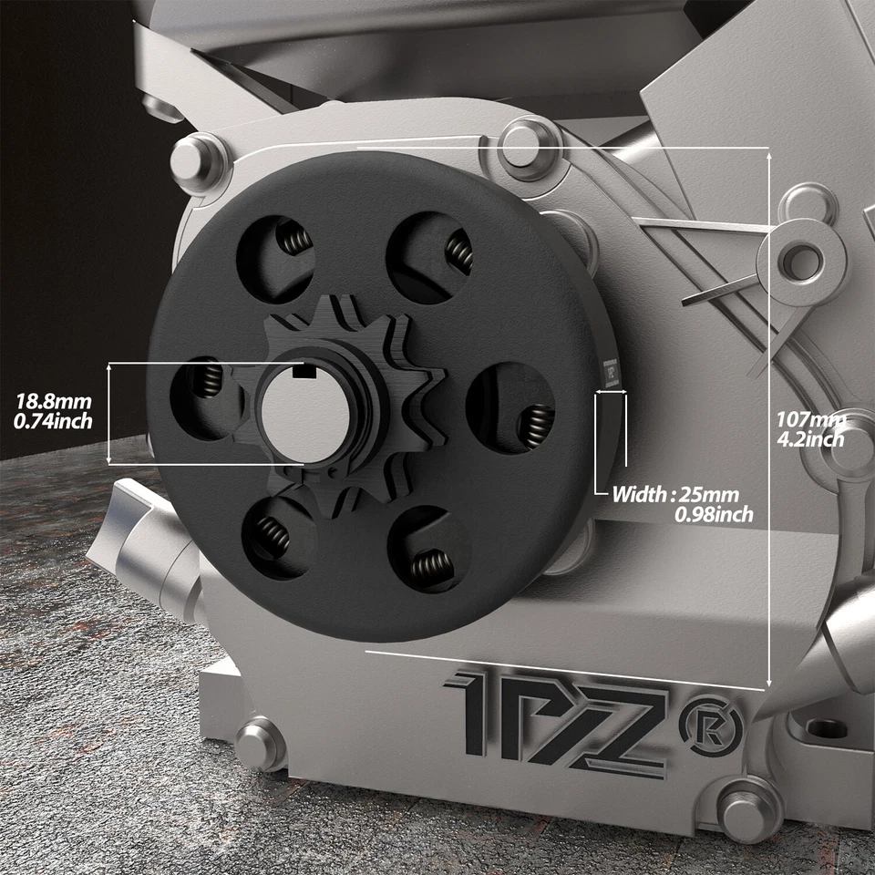 Centrifugal Clutch 3/4" Bore 10 Tooth Polaris 120 Dragon Indy PRO X XCR XC SP - Image 2 of 4