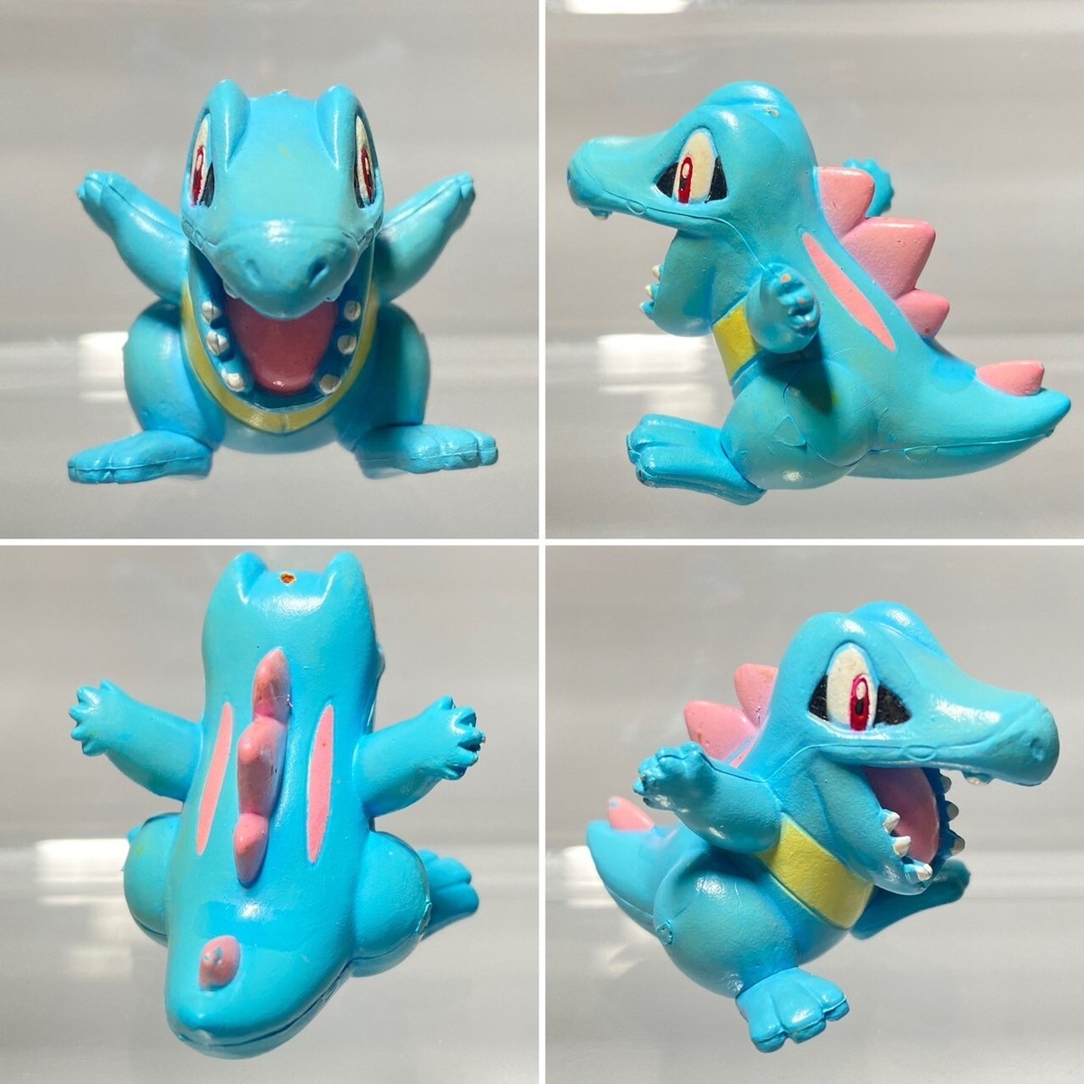 Cyndaquil, Chikorita, Totodile Pokemon Monster Keychain Furuta