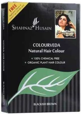 Shahnaz Husain Colourveda Natural Hair Colour (BLACKISH BROWN) 300 GM