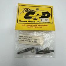 Vintage Team CRP  Wide Front Stub Axles Tamiya Wheels To RC10 1557