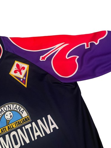 100% Authentic 1995-96 Reebok Fiorentina Training Soccer Jersey Men’s Medium - Picture 5 of 13