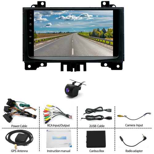 For 2011 2012 2013 Mercedes-Benz Sprinter Cargo Van 9"CarPlay Radio Android Navi - Bild 22 von 23