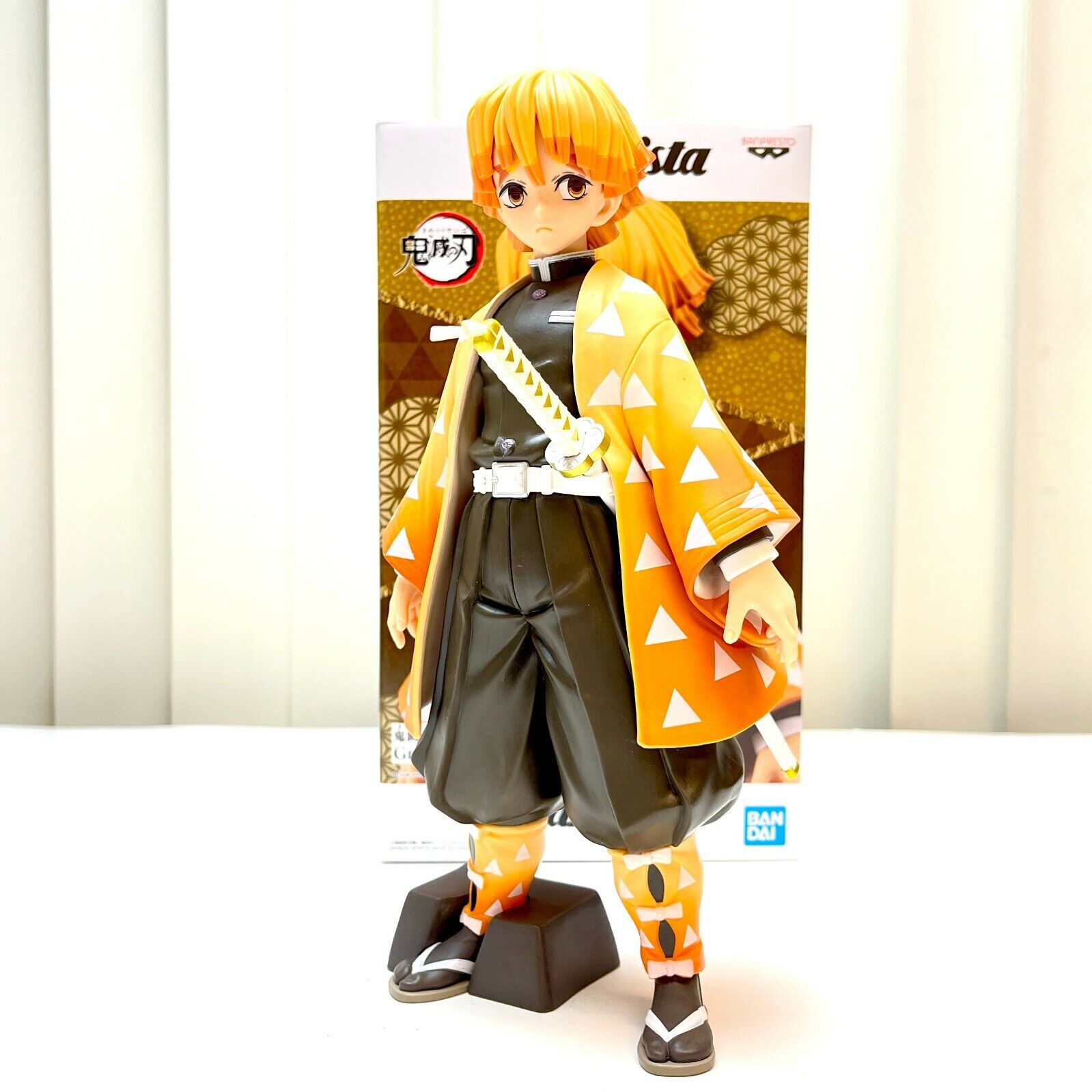 Estátua Banpresto Demon Slayer Grandista - Tanjiro Kamado