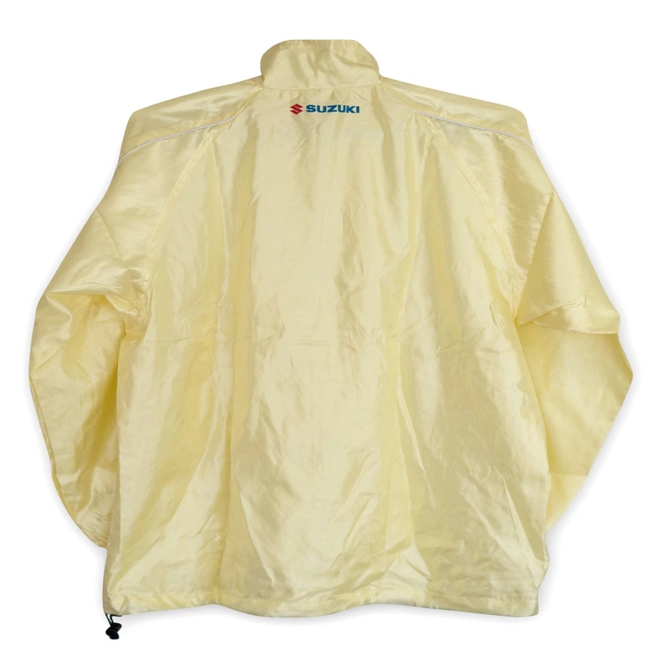 Genuine Retro JDM Japan Suzuki MR Wagon Staff Jacket Yellow - Image 2 of 4